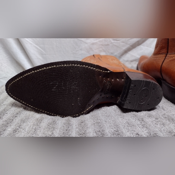 Like New Pathfinder JB Dillon Ponderosa Color Western Cowboy Boots Men's sz 9.5D - Picture 11 of 15